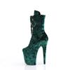 Pleaser - FLAMINGO1045VEL Platform Boots, Pole dance shoes - Green Product image